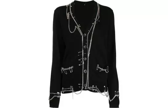 R13 Джемпер женский черный