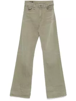 R13 джинсы Jane, зеленый