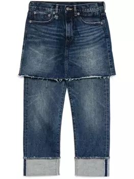 R13 джинсы Romeo, синий