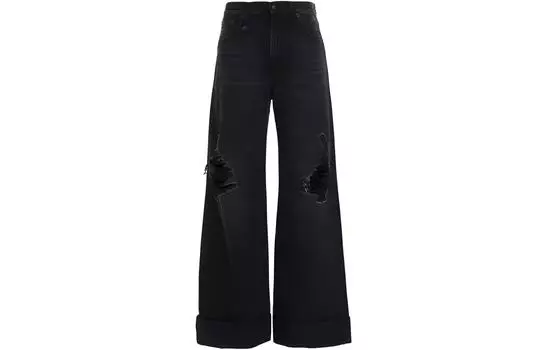 R13 Джинсы женские черные