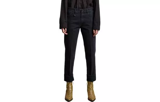 R13 Джинсы женские черные