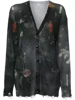 R13 кардиган Boyfriend, черный