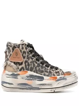 R13 кроссовки Kurt, коричневый