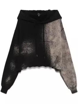 R13 объемное худи, черный