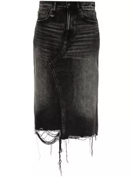 R13 юбка Jesse, черный