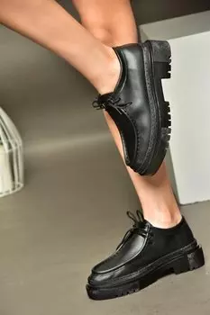 R2947830 Черная повседневная женская обувь Fox Shoes