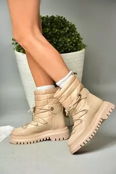 R3121024 Светло-коричневые женские ботинки Fox Shoes