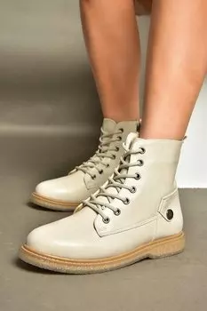 R3748216 Бежевые женские ботинки Fox Shoes