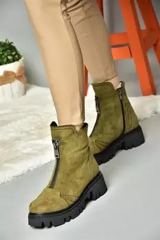 R7845512 Женские ботинки цвета хаки Fox Shoes