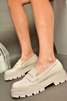 R9960920 Бежевая повседневная женская обувь Fox Shoes