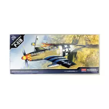 Р-51Б Мустанг, WWII Aircraft (1:72) (Academy Hobby)