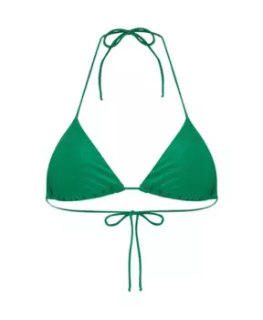 R Бюстгальтер из лайкры с треугольными чашками Me-Fui, зеленый