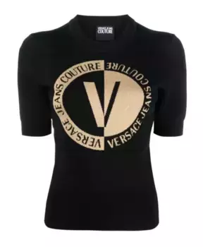 Р Свитер Versace Jeans Couture, черный