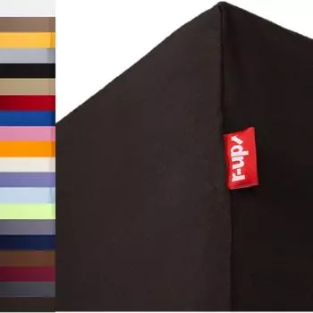 R-up Подходит для простыней размером 90x200-100x200 высотой до 35 см, антрацит, 100% хлопок, 130 г/м.