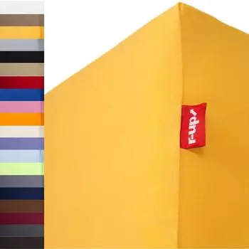 R-up Простыни Best fit 90х200-100х220 высотой до 35см солнечно-желтый 95% хлопок/5% эластан 230г/м