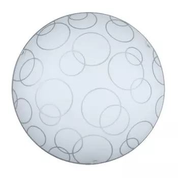 Rabalux Ada настенный и потолочный светильник 1x E27 белый, прозрачный