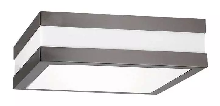 Rabalux Stuttgart уличный потолочный светильник 2x E27 антрацитовый квадрат 285мм, серый