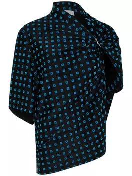 Rabanne асимметричный верх, черный