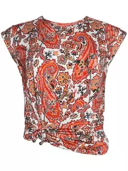 Rabanne блузка Haut, красный