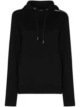 Rabanne худи с кулиской, черный