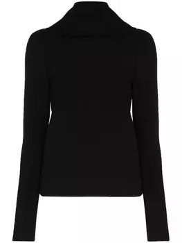 Rabanne худи с логотипом, черный