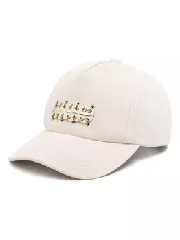 Rabanne кепка с металлическим декором, нейтральный цвет