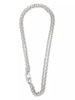 Rabanne колье XS Link, серебряный