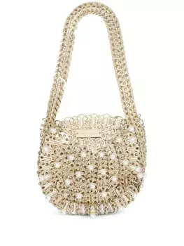 Rabanne мини-сумка на плечо 1969, золотой