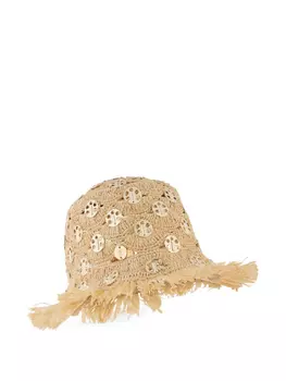 Rabanne шляпа Bob, нейтральный