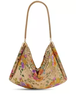 Rabanne сумка Pixel Tube, золотистый