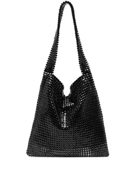 Rabanne сумка-тоут Pixel, черный