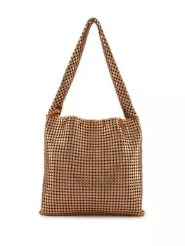 Rabanne сумка-тоут Pixel, золотой