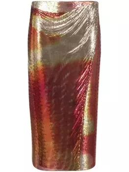 Rabanne юбка Jupe, желтый