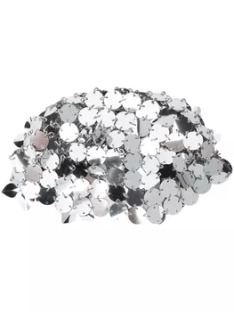 Rabanne украшение на голову, серебристый