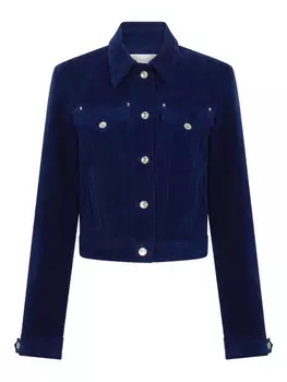 Rabanne вельветовая куртка, синий