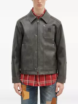 Рабочая куртка Andersson Bell со вставками на молнии, серый