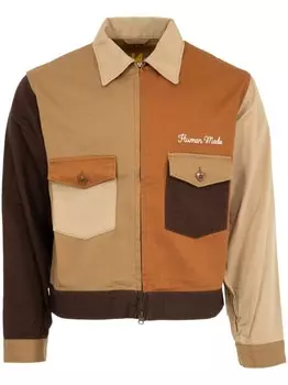 Рабочая куртка на молнии Human Made, коричневый