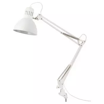 Рабочая лампа Ikea Tertial, белый