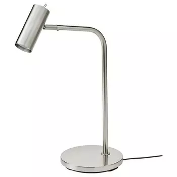 Рабочая лампа, никелированная, 54 см, VIRRMO IKEA