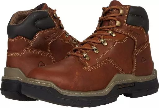 Рабочая обувь Raider Durashocks 6" Wolverine, цвет Light/Pastel Brown