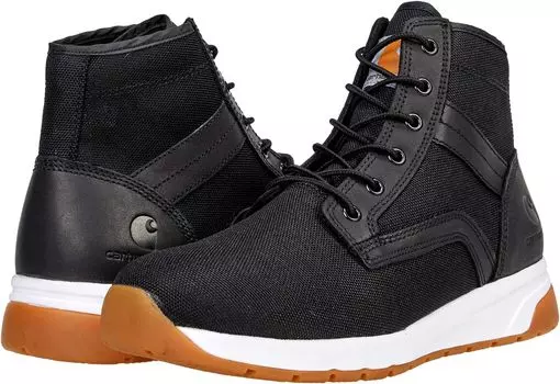 Рабочая обувь с мягким носком Force 5" Lightweight Sneaker Boot Soft Toe Carhartt, цвет Black Textile