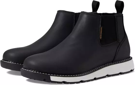 Рабочая обувь с мягким носком Millbrook 4" Romeo Soft Toe Wedge Boot Carhartt, цвет Black Oil Tanned