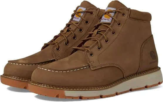 Рабочая обувь с мягким носком Millbrook 5" Moc Soft Toe Wedge Boot Carhartt, цвет Coyote Nubuck