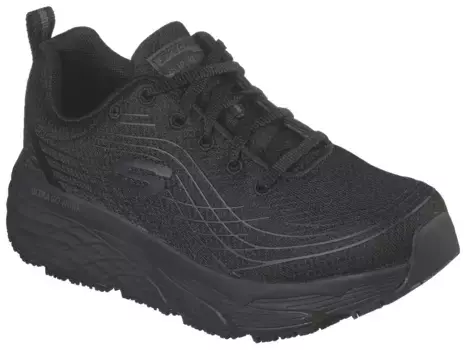 Рабочая обувь Skechers "MAX CUSHIONING ELITE SR", обувь на шнуровке для общественного питания, пригодна для машинной стирки, черный