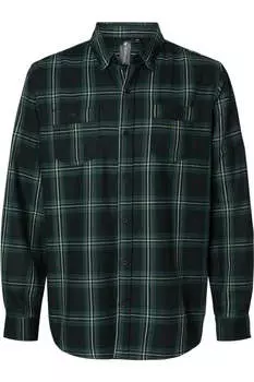 Рабочая рубашка Burnside Perfect Flannel, цвет black/ army