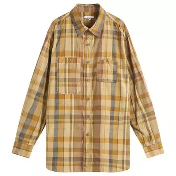 Рабочая рубашка Engineered Garments, зеленый