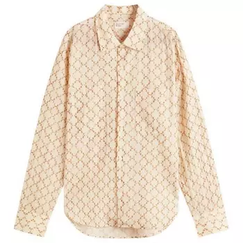 Рабочая рубашка из ткани Milta Universal Works, цвет camel