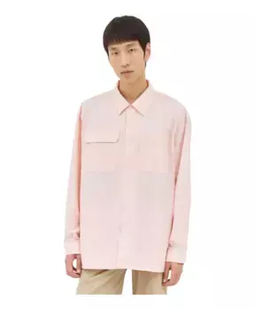 Рабочая рубашка оверсайз со вставкой на спине Dickies, розовый