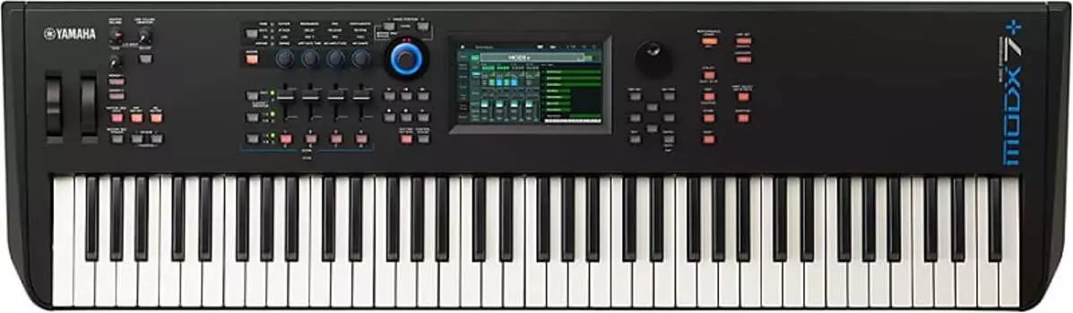 Рабочая станция Yamaha MODX7+ с 76-клавишным синтезатором