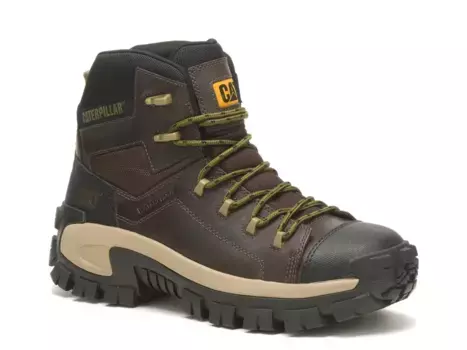 Рабочие ботинки Caterpillar Invader Hiker — мужские, темно-коричневые